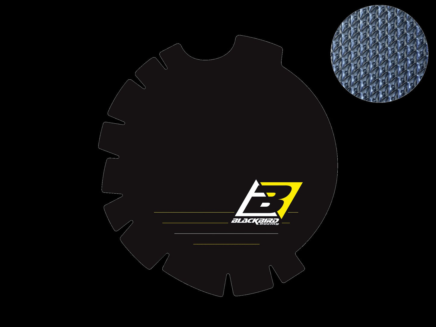 Adesivo Carter Frizione Blackbird Suzuki RM-Z 250 2010-2018
