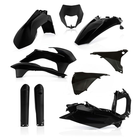 KIT PLASTICHE COMPLETO KTM EXC/EXC-F 2016 ACERBIS NERO