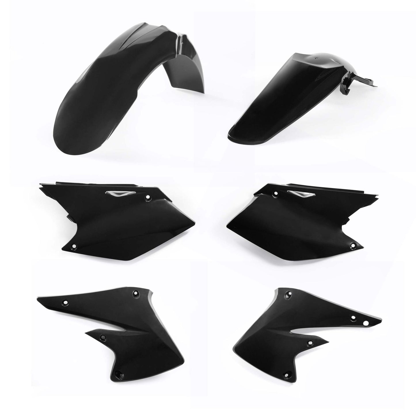 KIT PLASTICHE KAWASAKI KXF 250 04-05 ACERBIS NERO