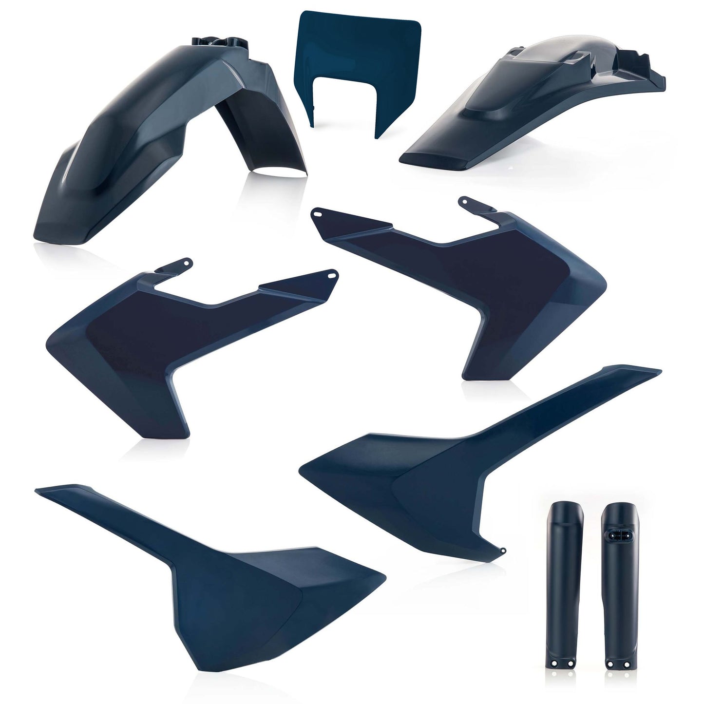 KIT PLASTICHE COMPLETO HUSQVARNA TE/FE 2017 ACERBIS BLU