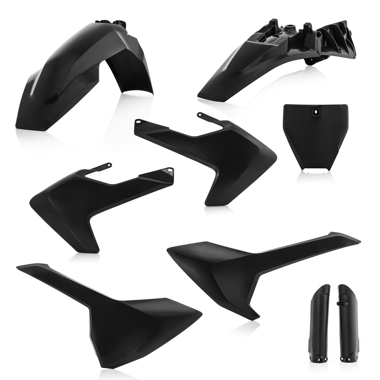 KIT PLASTICHE COMPLETO HUSQVARNA TC85 2018 ACERBIS NERO