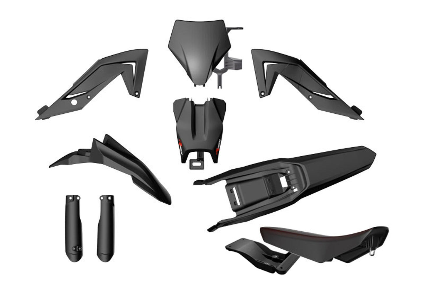Kit Plastiche Racetech TALARIA STING REVOLUTION 2023-2026 Kit NERO