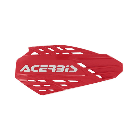 PLASTICHE DI RICAMBIO HAND LINEAR VENTED ACERBIS ROSSO/BIANCO