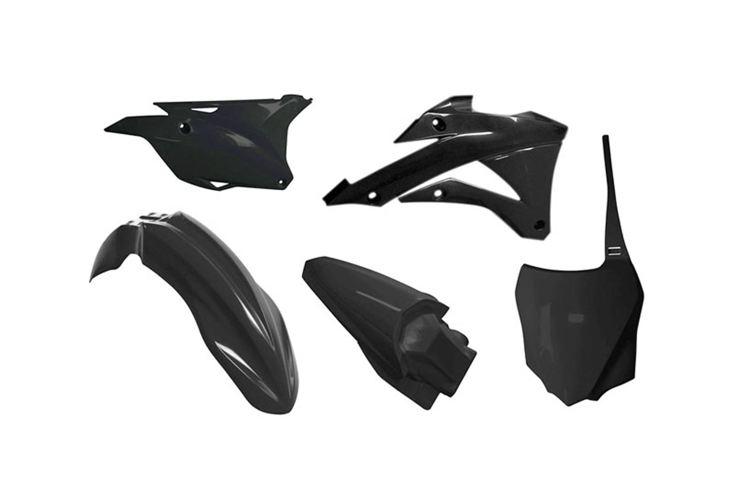 Kit Plastiche Racetech KAWASAKI KX 85/100 2014-2021 Kit Completo Enduro Motocross NERO