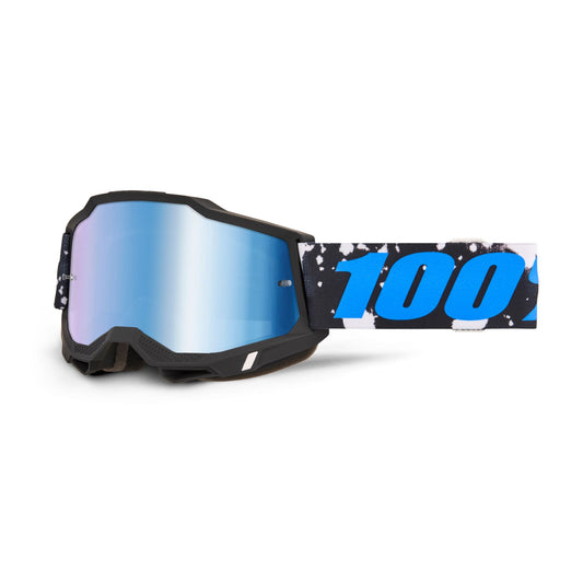 MASCHERA 100% ACCURI 2 CALLISTO - LENTE A SPECCHIO BLU