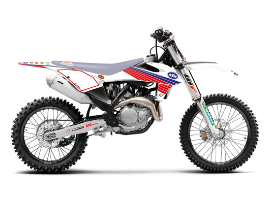 Kit Adesivi Retrò Blackbird Ktm EXC 300 2020-2023