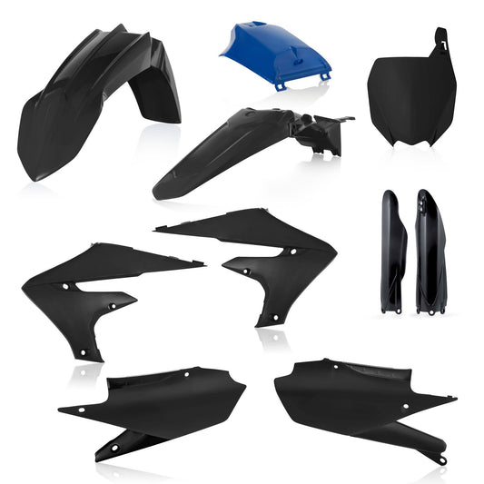 KIT PLASTICHE COMPLETO YAMAHA YZF450 2019 ACERBIS BLACK/BLUE
