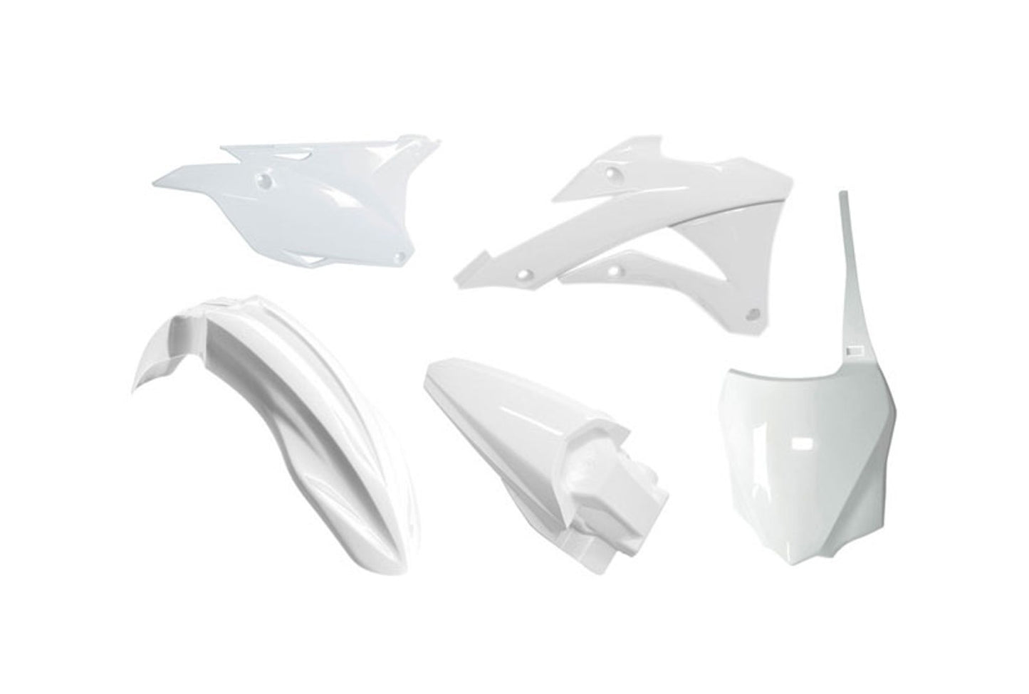 Kit Plastiche Racetech KAWASAKI KX 85/100 2014-2021 Kit BIANCO
