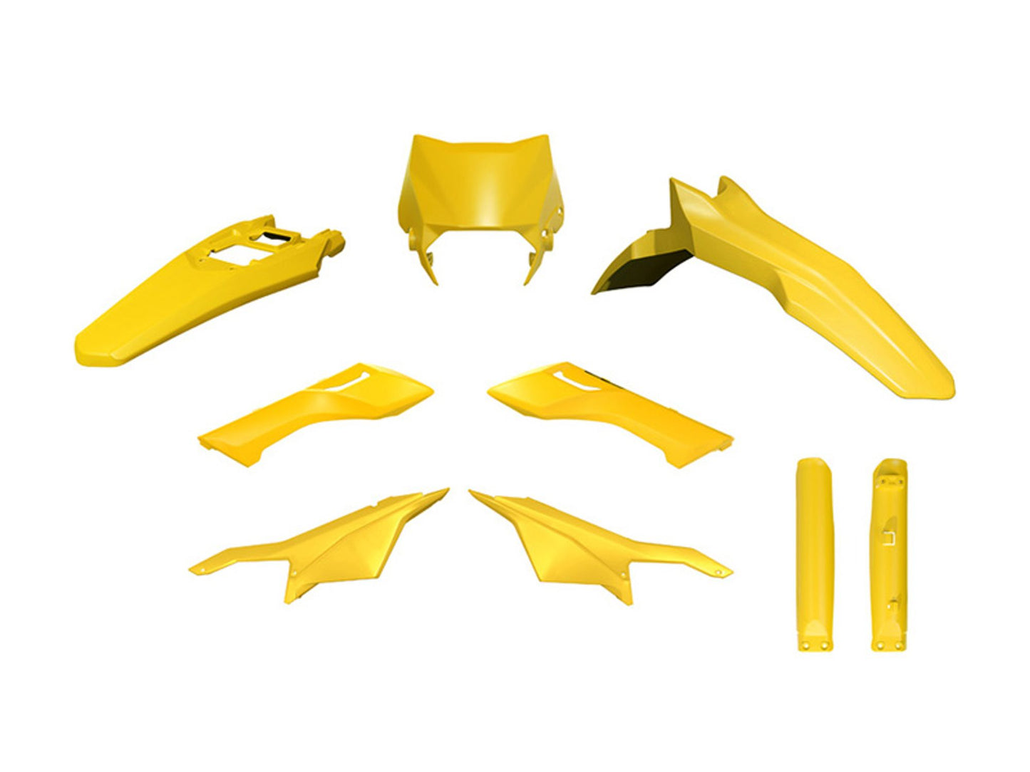 Kit Plastiche Racetech REVOLUTION SUR-RON ULTRA BEE 2023-2026 Kit GIALLO SUZUKI
